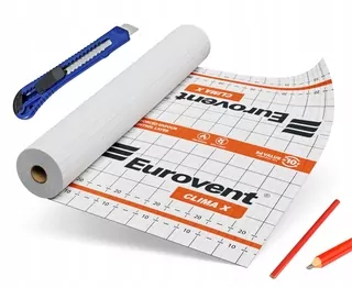 Parotesná fólia Eurovent 50 x 1,5 x 0,5 mm 115 g/m²